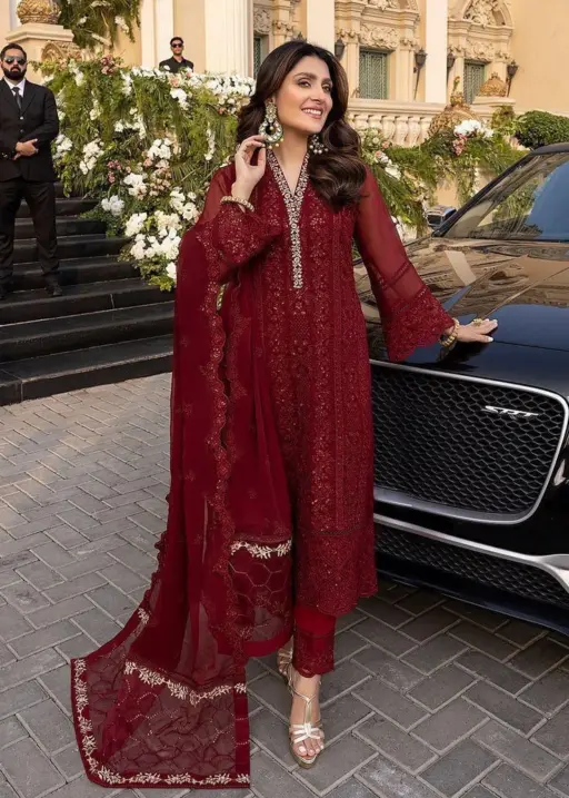 Rama Export JF-001 Heavy Georgette Wholesale Designer Pakistani Suit Collection