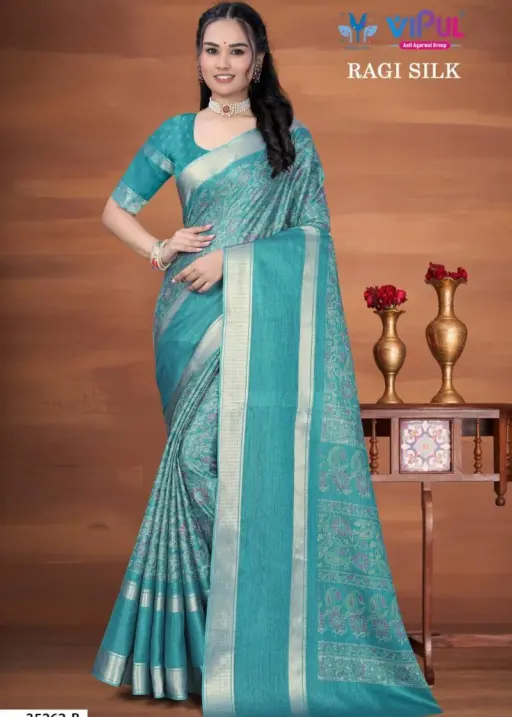 Vipul Ragi Silk 35262 a to D