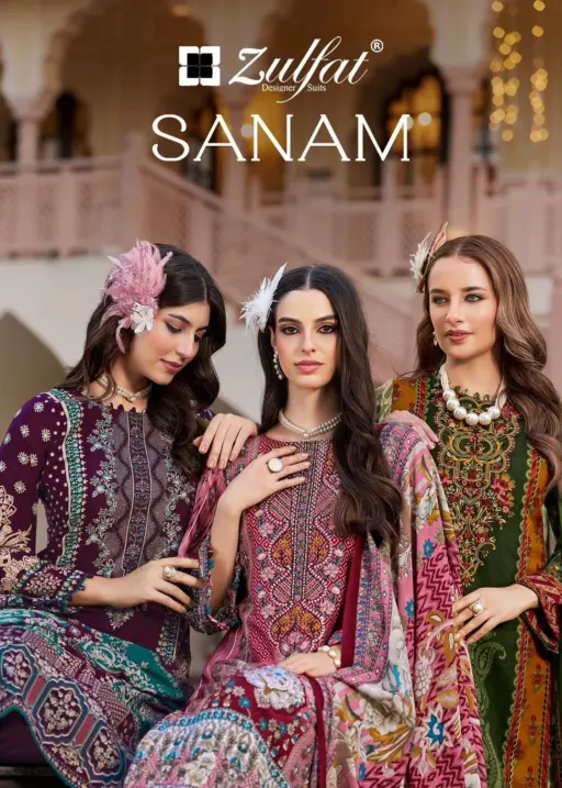 Zulfat Designer Suits Sana Safina Vol 2