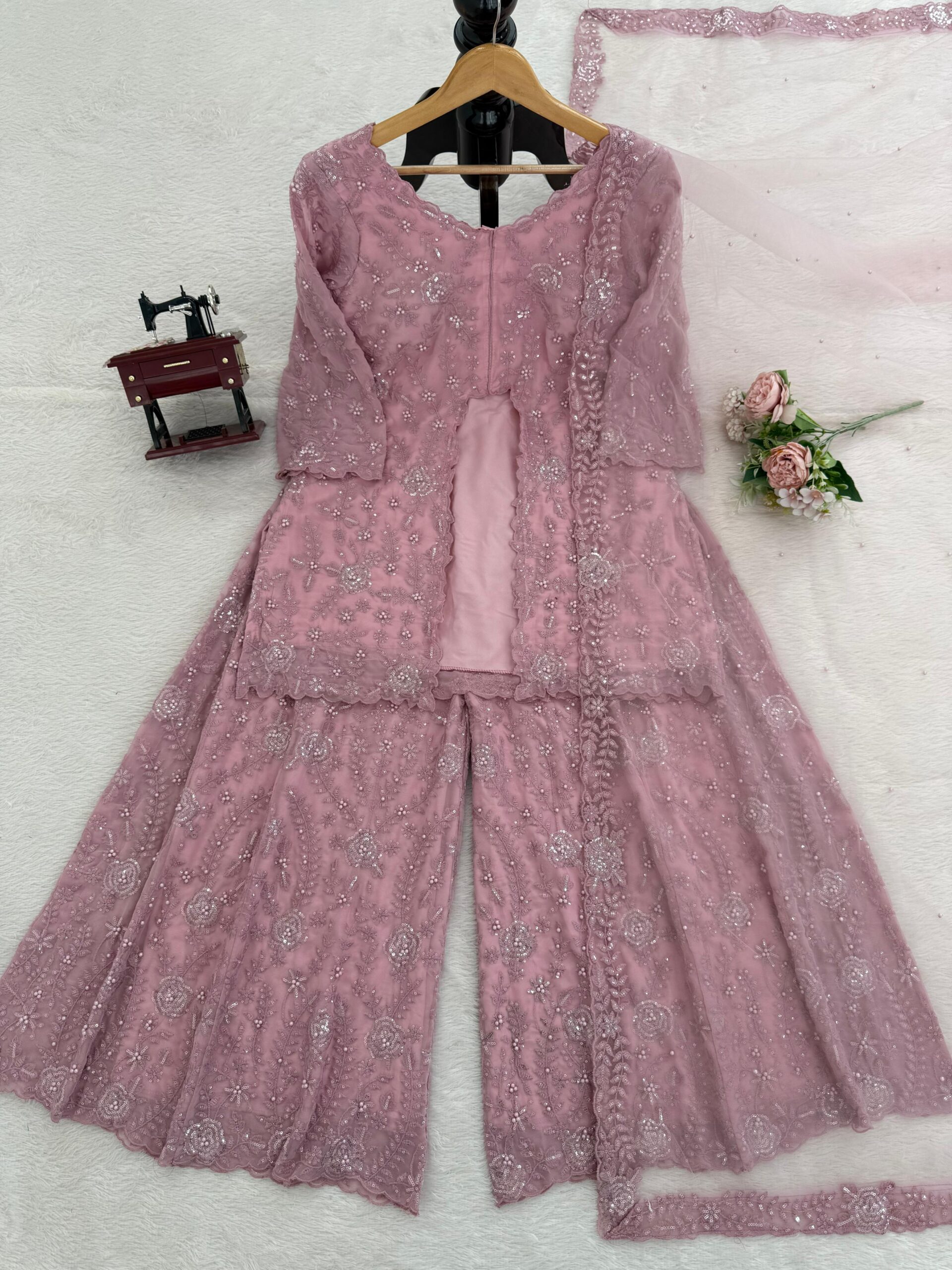 Rama Export 5945 Foux Georgette Wholesale Indo Western Collection - Image 6