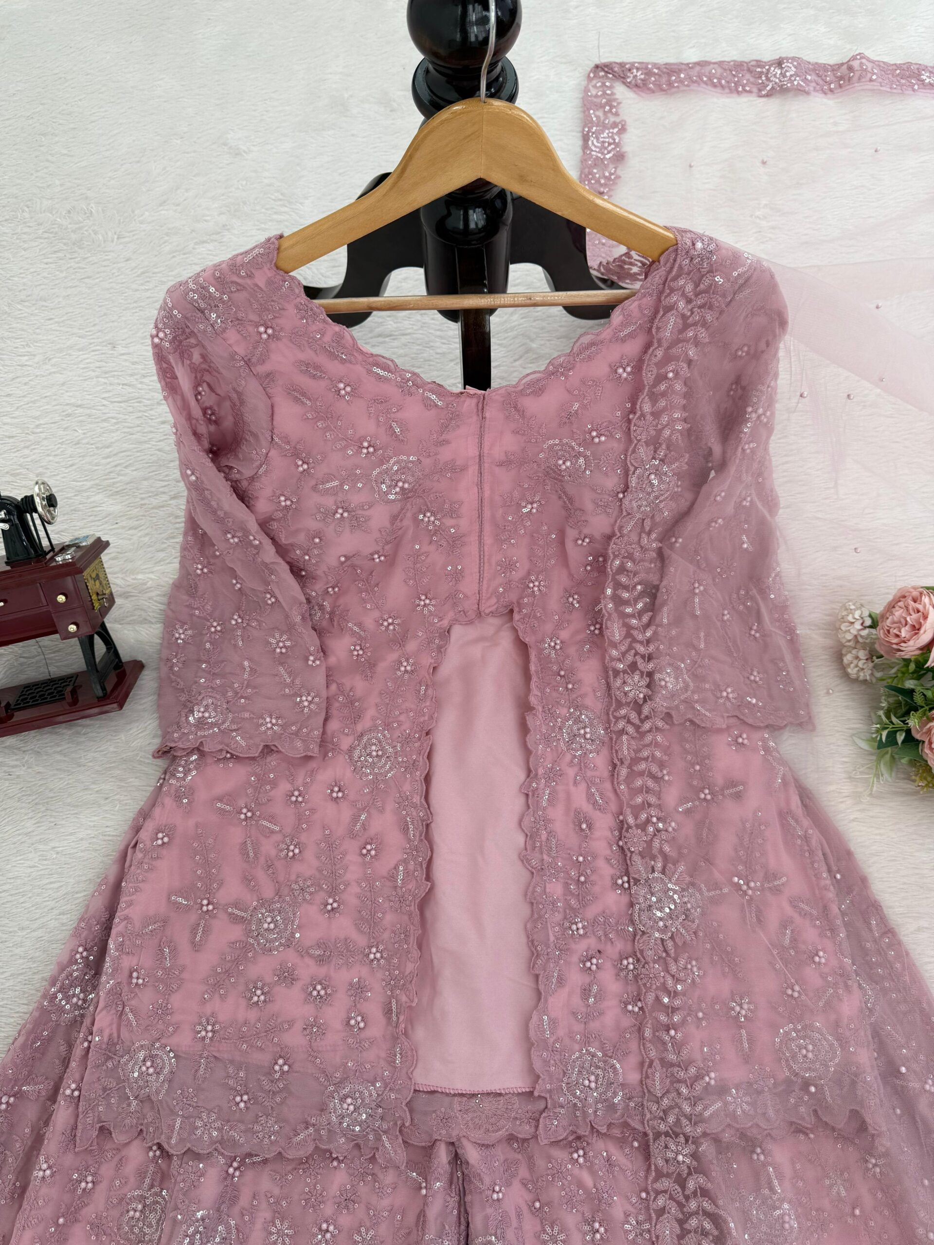 Rama Export 5945 Foux Georgette Wholesale Indo Western Collection - Image 7