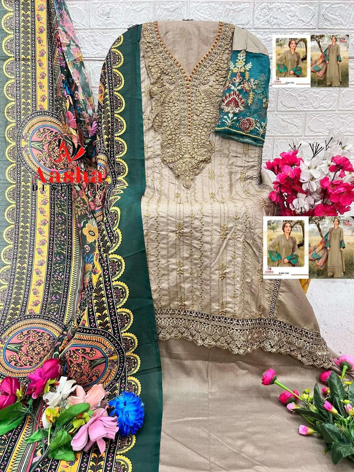 Aasha Designer Design No - 1155