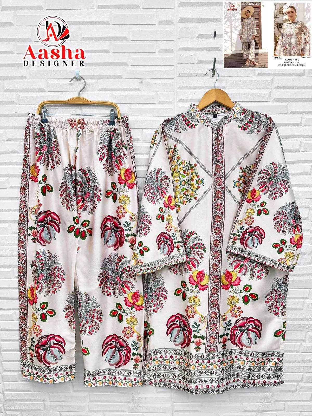 Aasha Designer Turkish Cord Set Vol 6