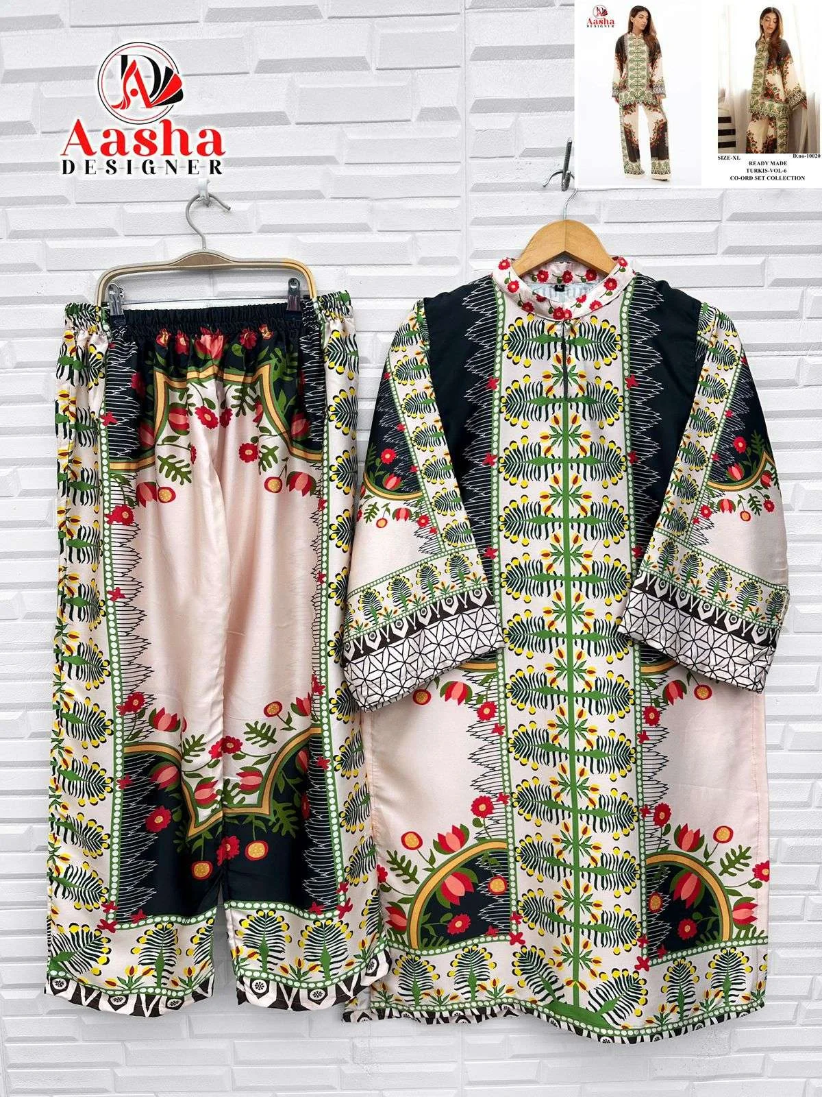 Aasha Designer Turkish Cord Set Vol 6