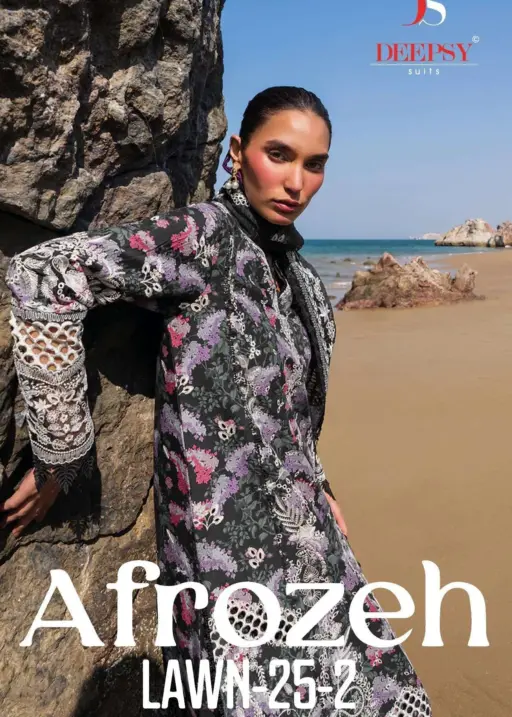 Deepsy Suits Afrozeh Lawn 25 Vol 2