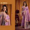 Gobuni Shruti Modal Katha Work Saree Collection