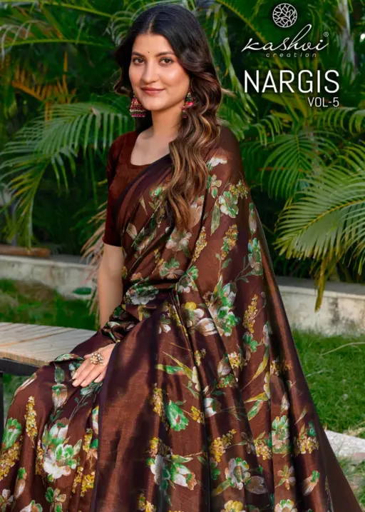 Kashvi Nargis Vol 5 Vichitra Casual Wear Saree Collection