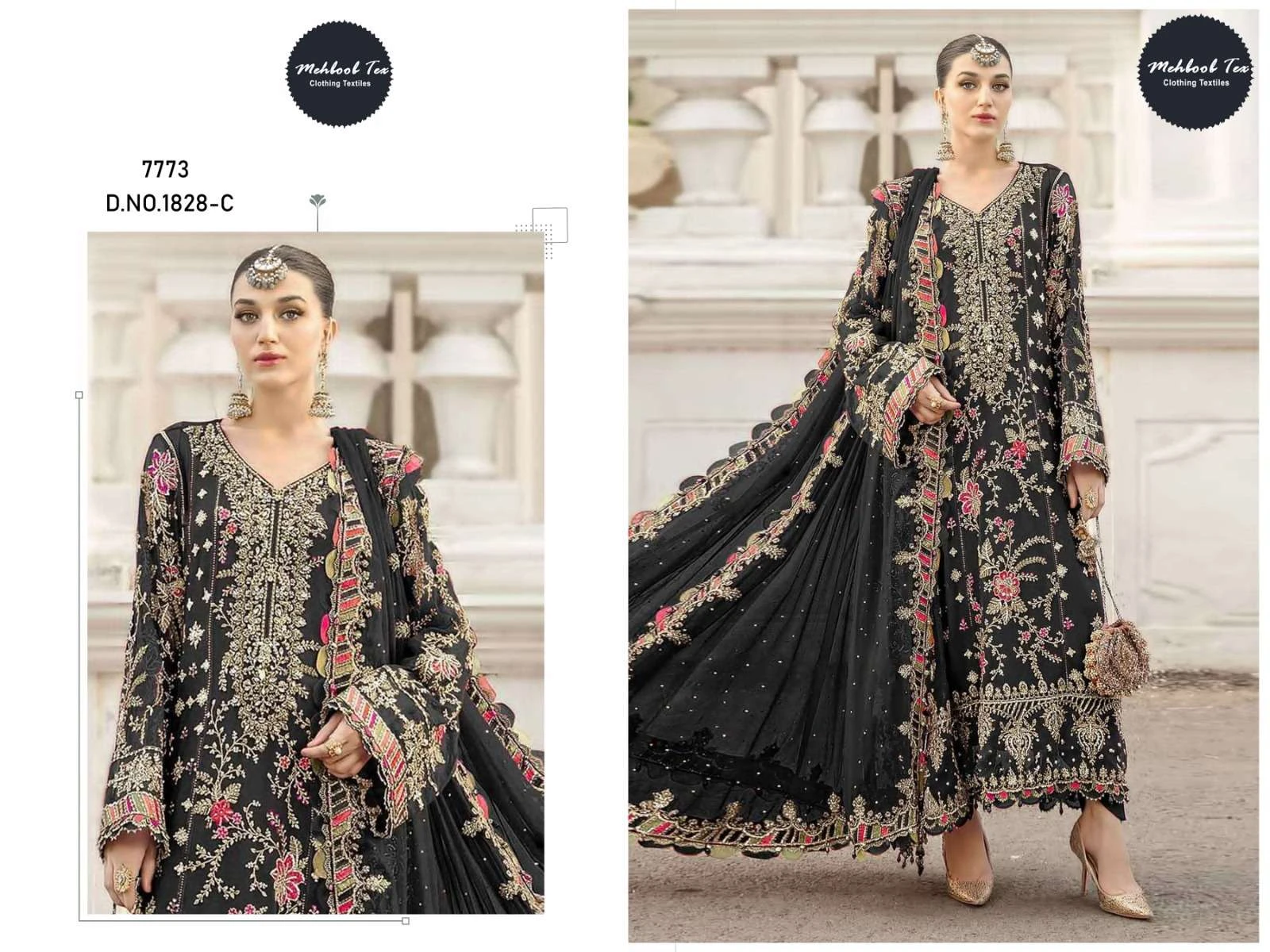 Mehboob Tex Design No - 1828