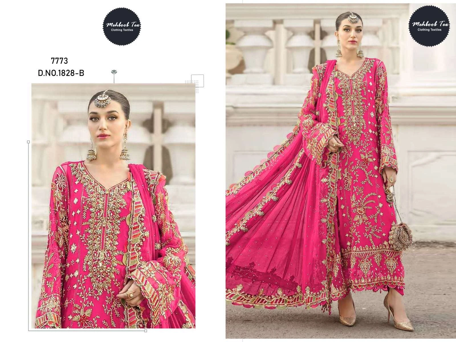 Mehboob Tex Design No - 1828