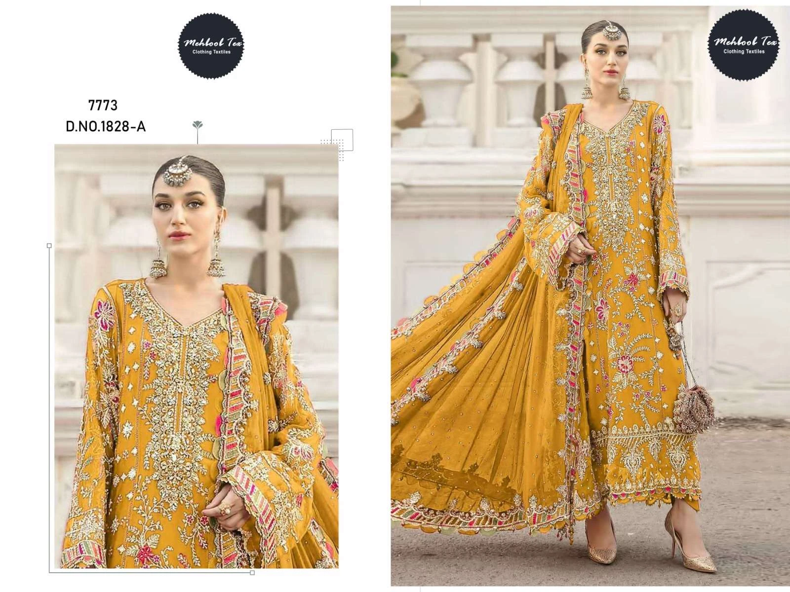 Mehboob Tex Design No - 1828