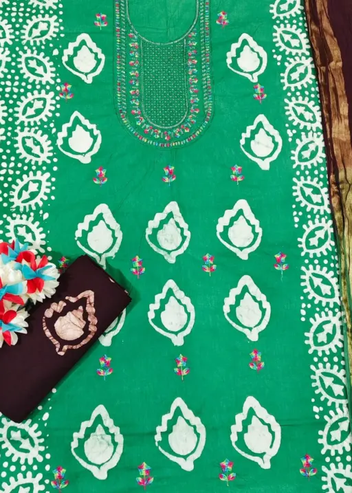 Nemi Wax Batik With Sequence Work