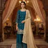 Rama Export Code -1549-D Heavy GMY SILK Wholesale Readymade Pakistani Suit Collection