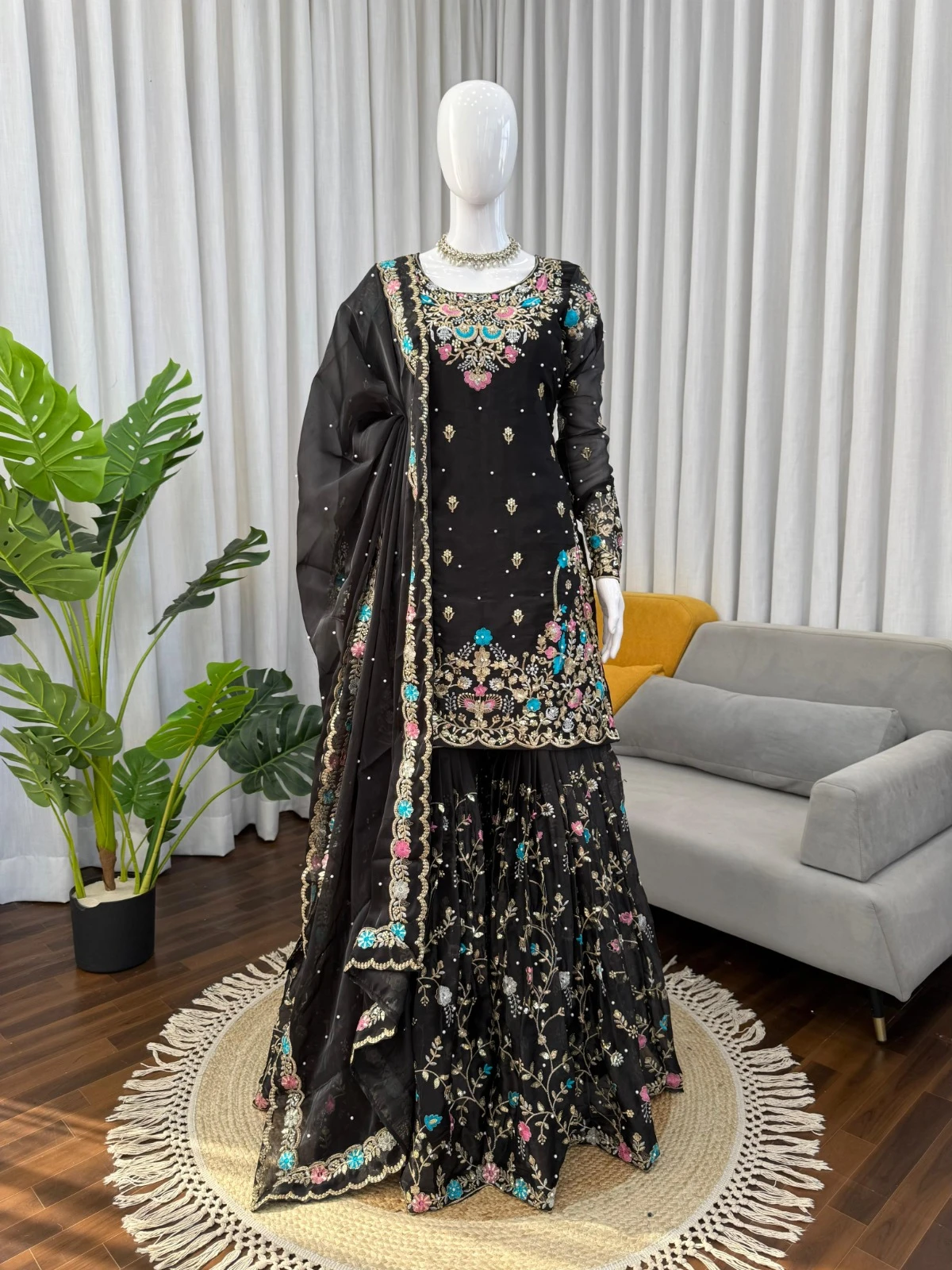 Rama Export Code-5956-A Pure JMC SILK Wholesale Readymade Pakistani Suit Collection