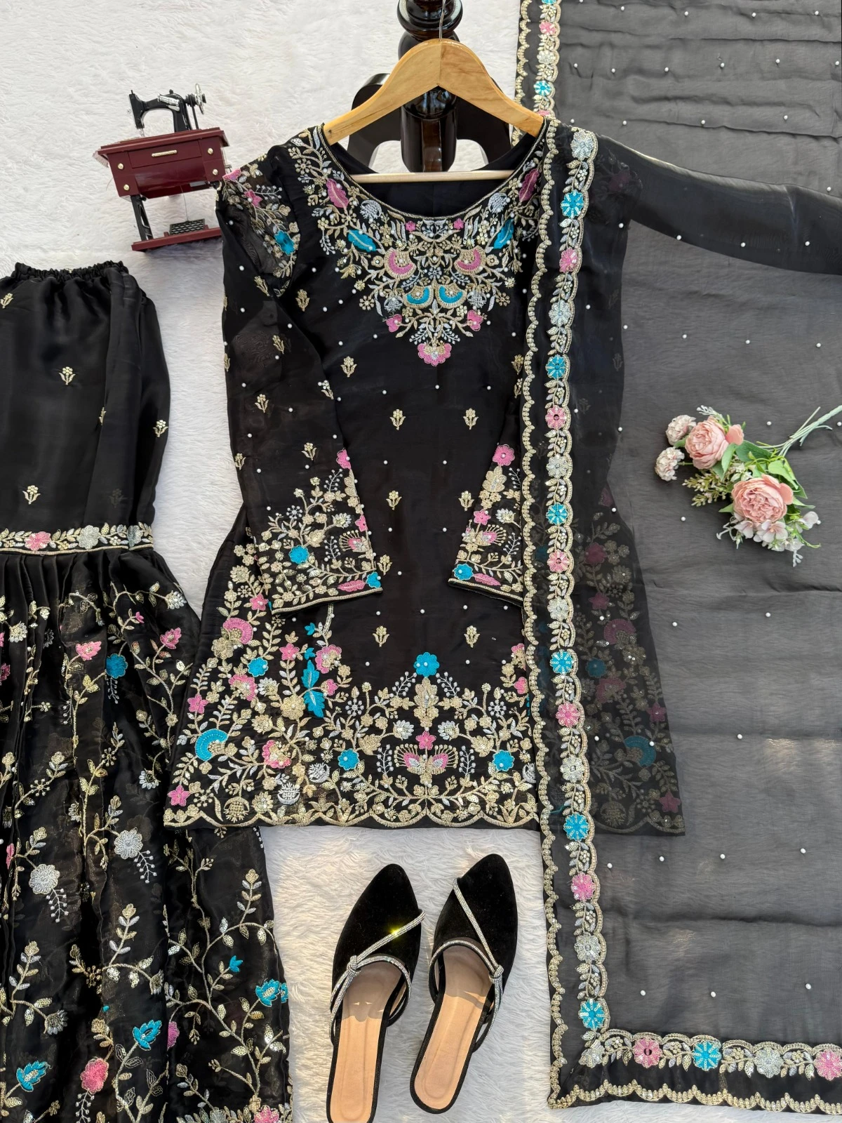 Rama Export Code-5956-A Pure JMC SILK Wholesale Readymade Pakistani Suit Collection