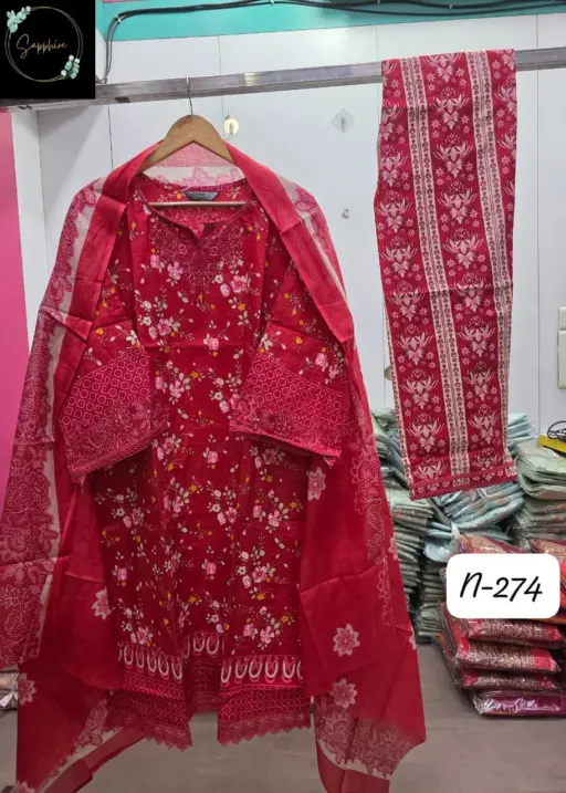 Sapphire Agha Noorain-273 Pure Lawn Wholesale Readymade Pakistani Suit Collection