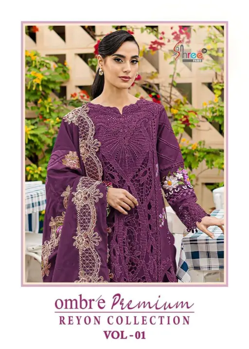 Shree Fab Ombre Premium Rayon Collection Vol 1