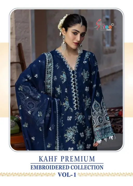 Shree Fabs Kahf Premium Embroidered Collection Vol