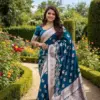 Vt 6078 T Banarasi Silk Zari Weaving Fancy Saree Collection