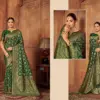 Zarkaashi Kanika Katan Silk Festival Wear Saree Collection
