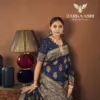 Zarkaashi Kanimoli Banarasi Katan Festival Wear Saree Collection