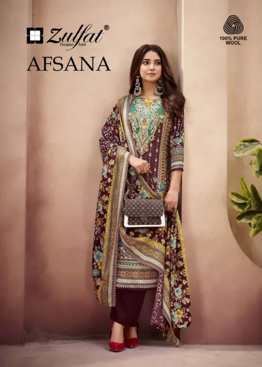 Zulfat Designer Suits Afsana