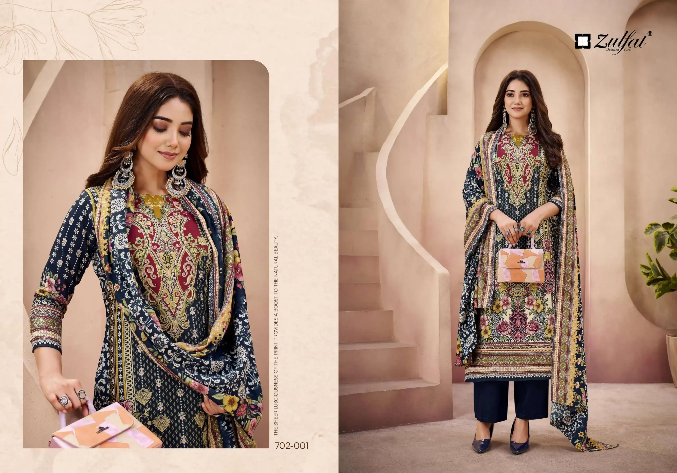 Zulfat Designer Suits Afsana