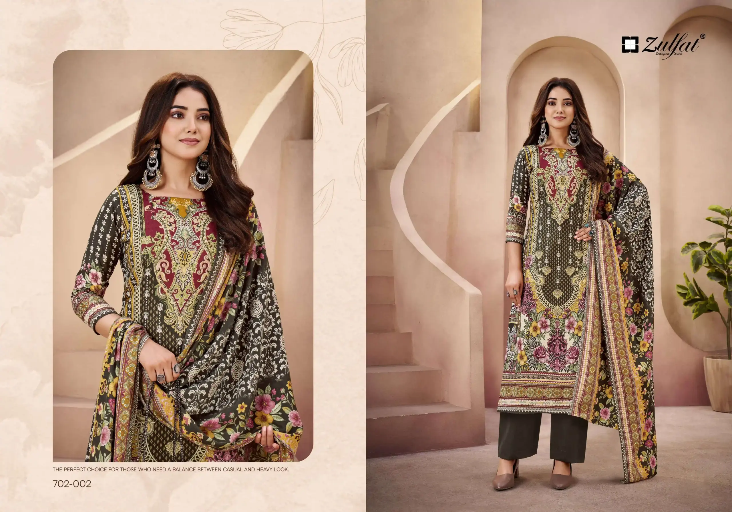 Zulfat Designer Suits Afsana
