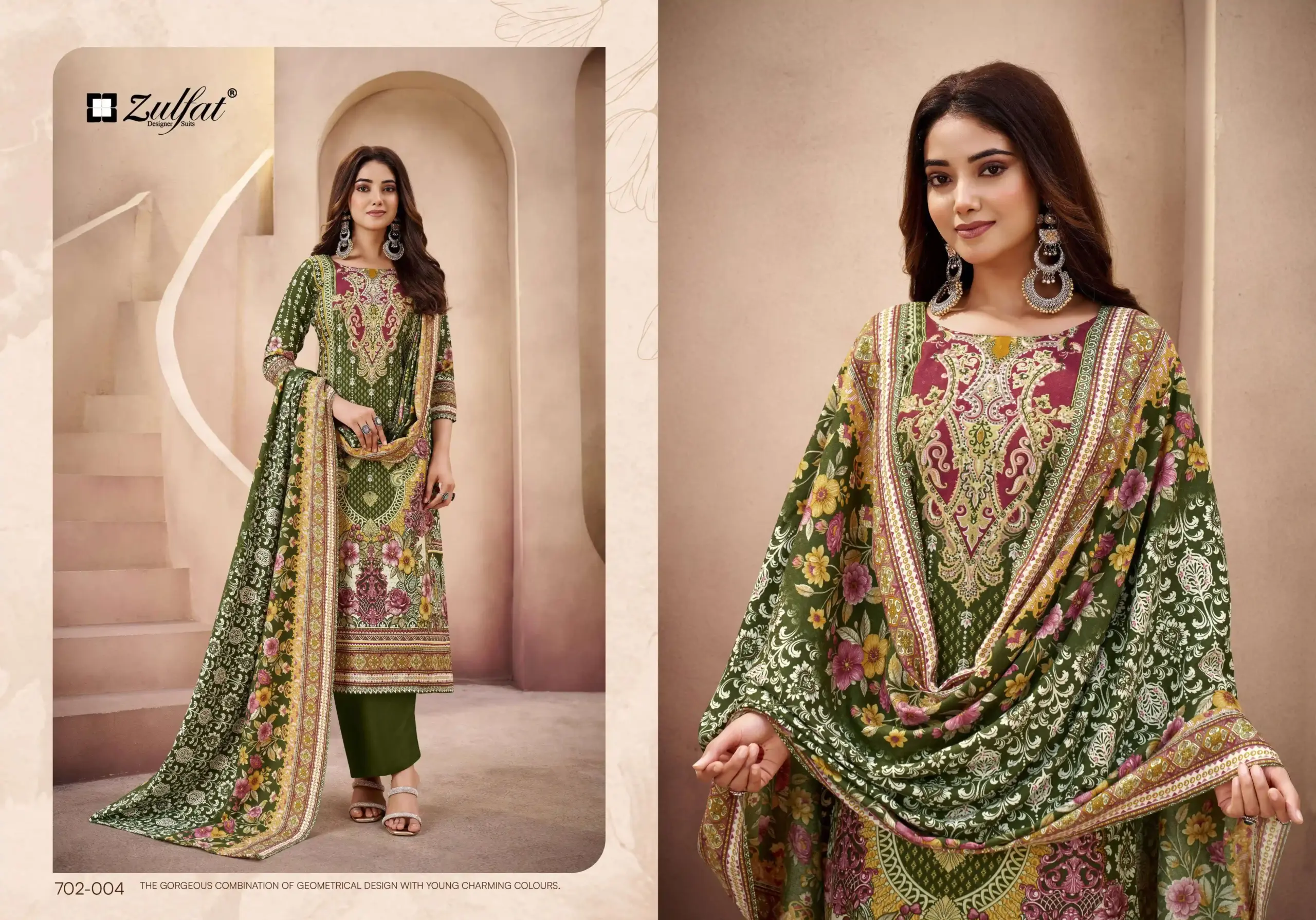 Zulfat Designer Suits Afsana