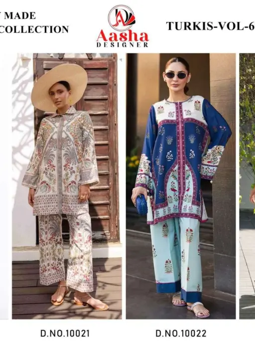 Aasha Designer Design No - 10020-10021-10022-10023