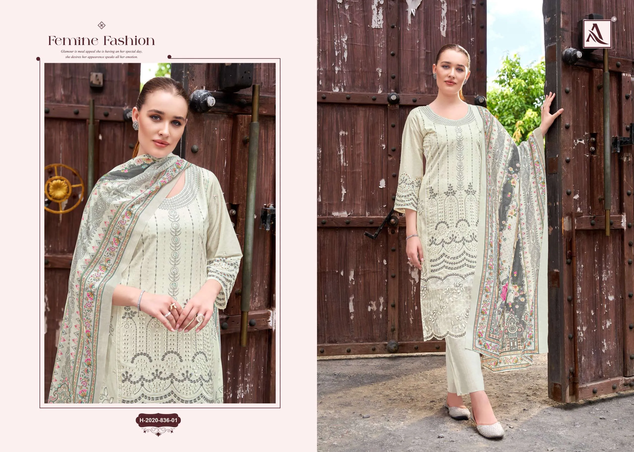 Alok Suits Begum Sahiba