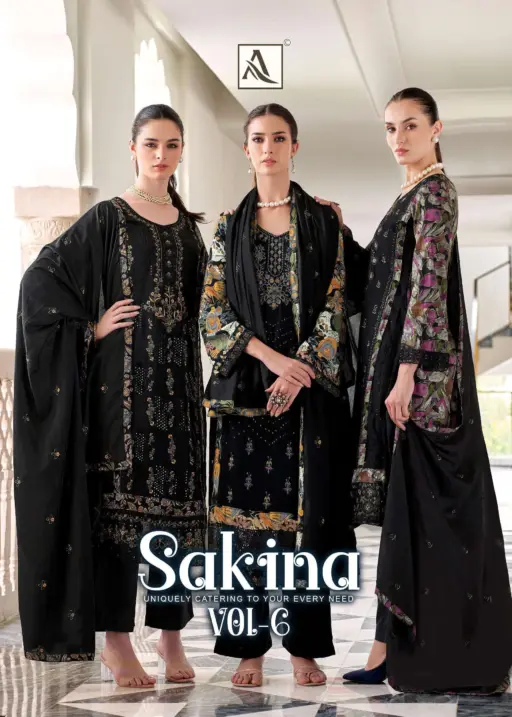 Alok Suits Sakina Vol 6