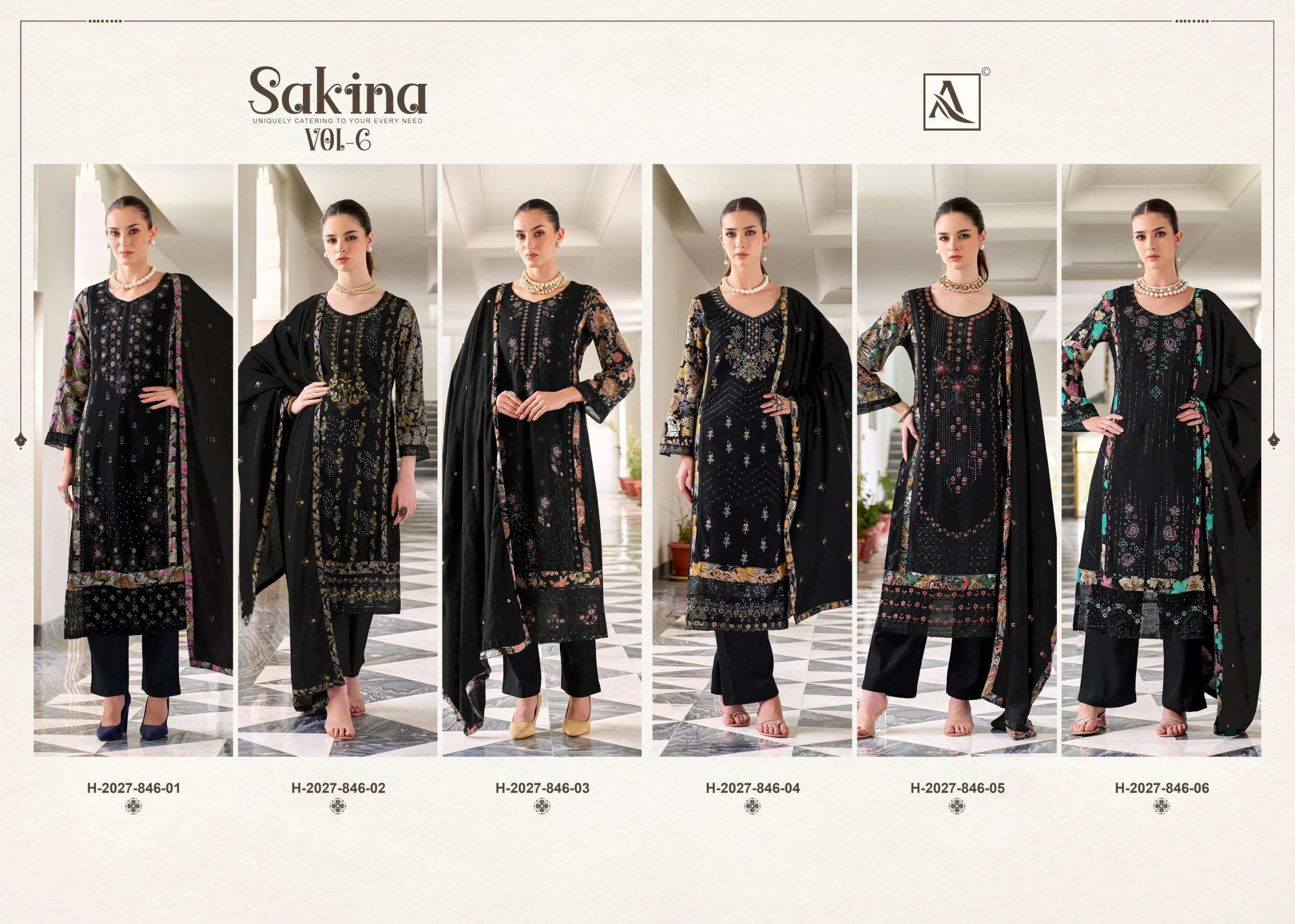 Alok Suits Sakina Vol 6