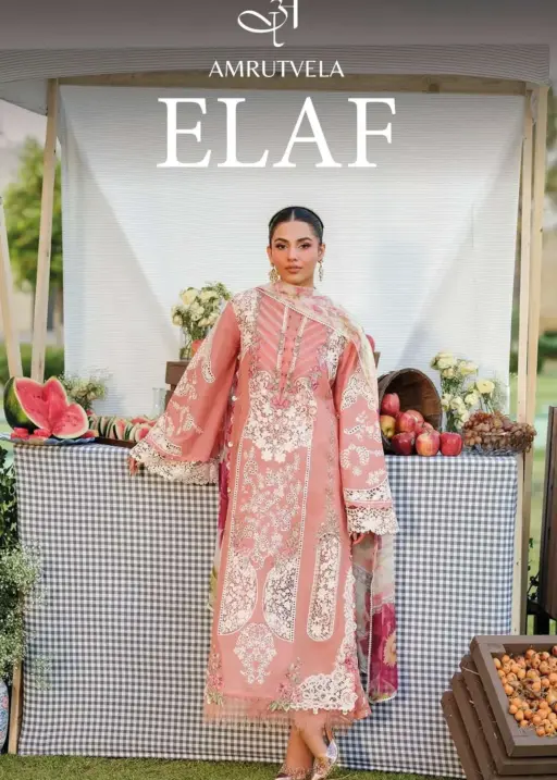 Amrutvela Elaf Luxury Lawn Collection Vol 4