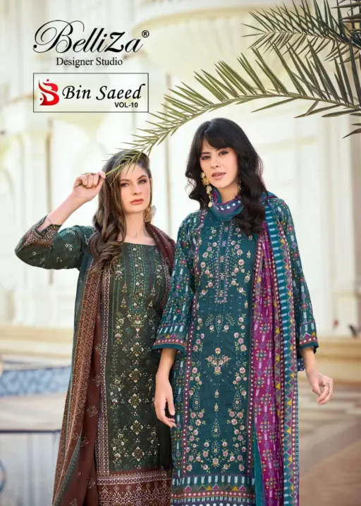 Belliza Designer Studio Bin Saeed Vol 10