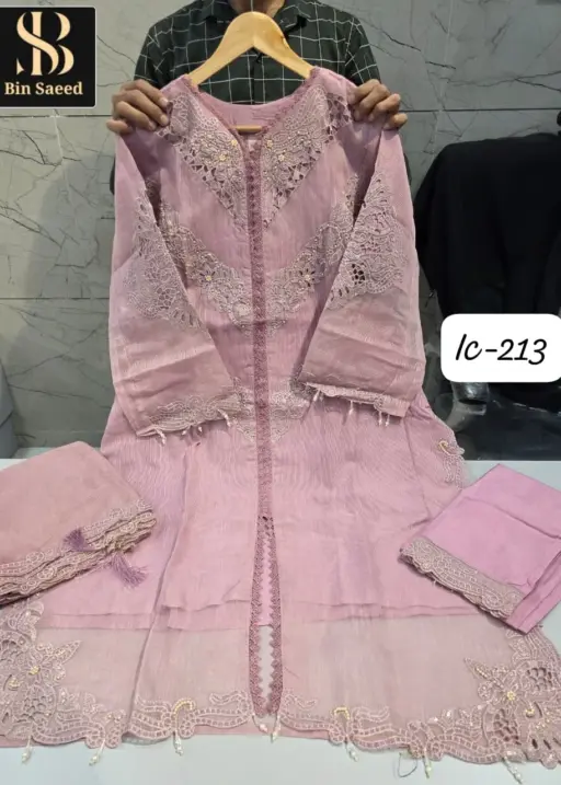 Bin Saeed IC-213 Heavy Fancy Wholesale Readymade Pakistani Suit Collection