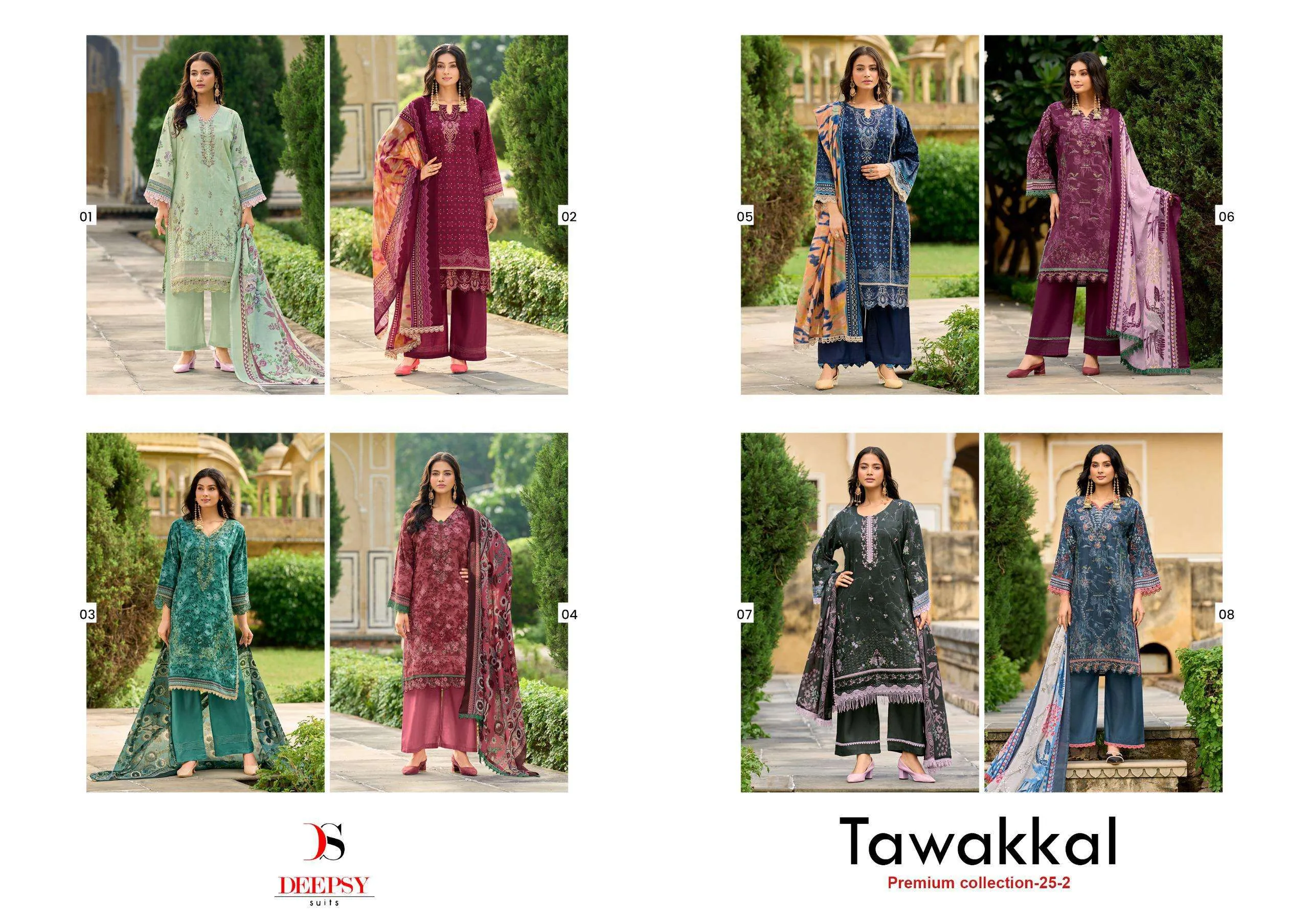 Deepsy Suits Tawakkal Premium Collection 25 Vol 2