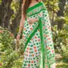 Df Trirang Cotton Printed Republic Day Special Tricolor Saree Collection