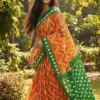 Df Trirang Cotton Printed Republic Day Special Tricolor Saree Collection