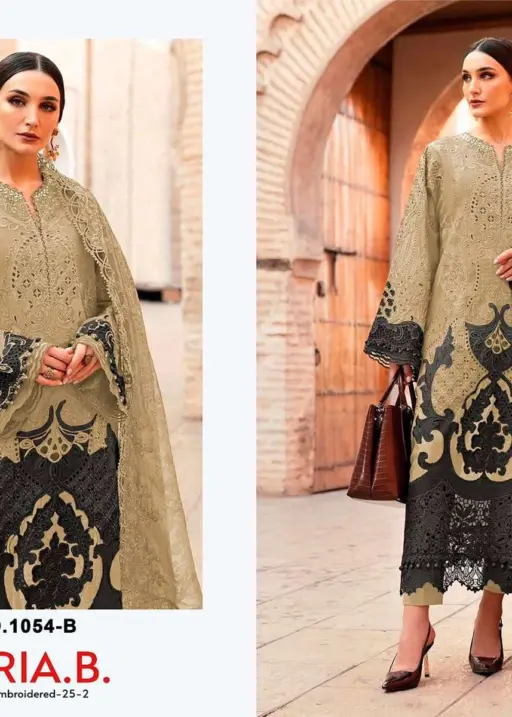 Florent Tm Maria B Premium Embroidered 25 Vol 2 Hit Design Collection