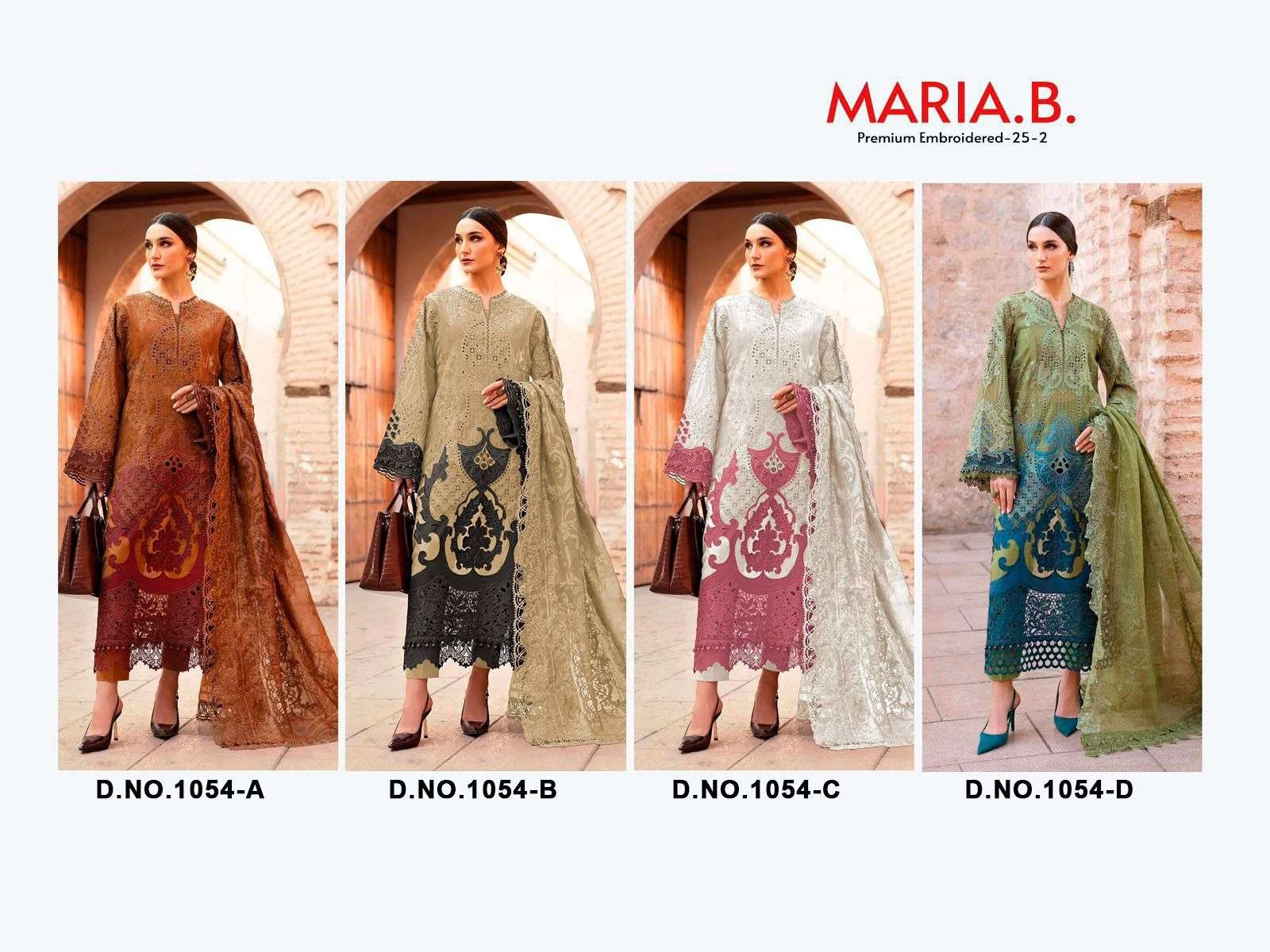 Florent Tm Maria B Premium Embroidered 25 Vol 2 Hit Design Collection