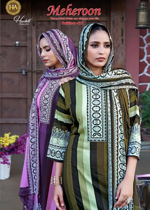 Harshit Fashion Hub Meheroon Edition 22