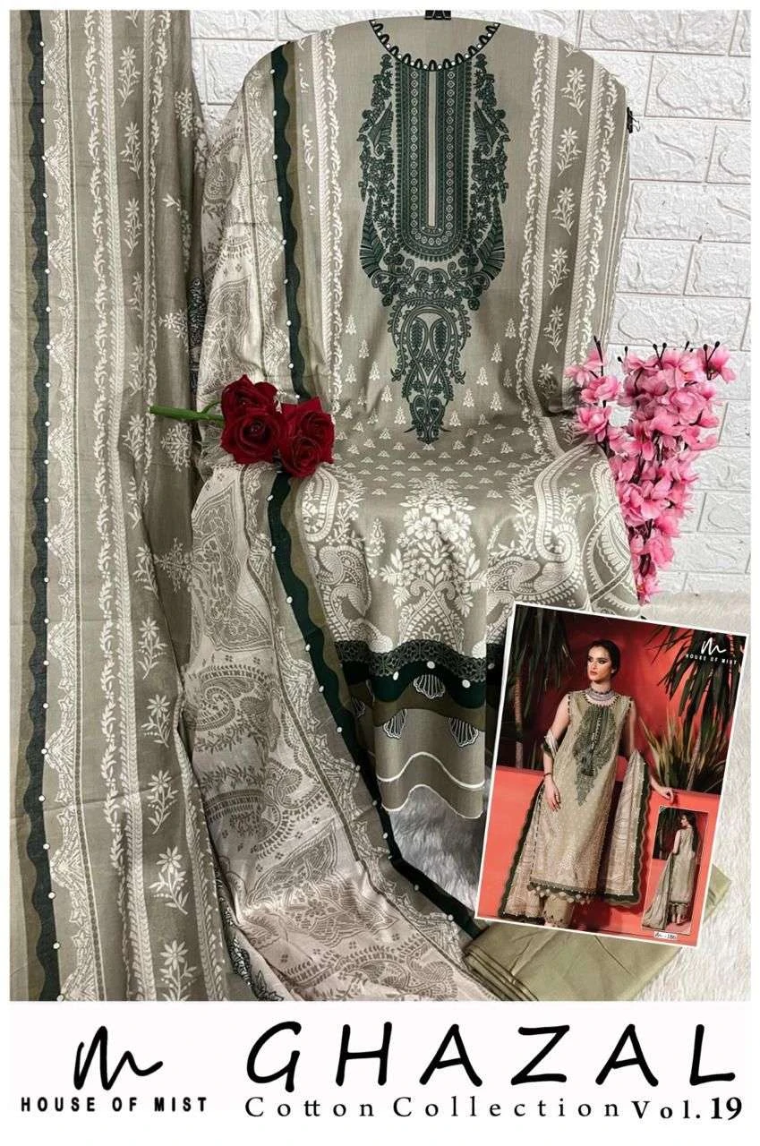 House Of Mist Ghazal Cotton Collection Vol 19