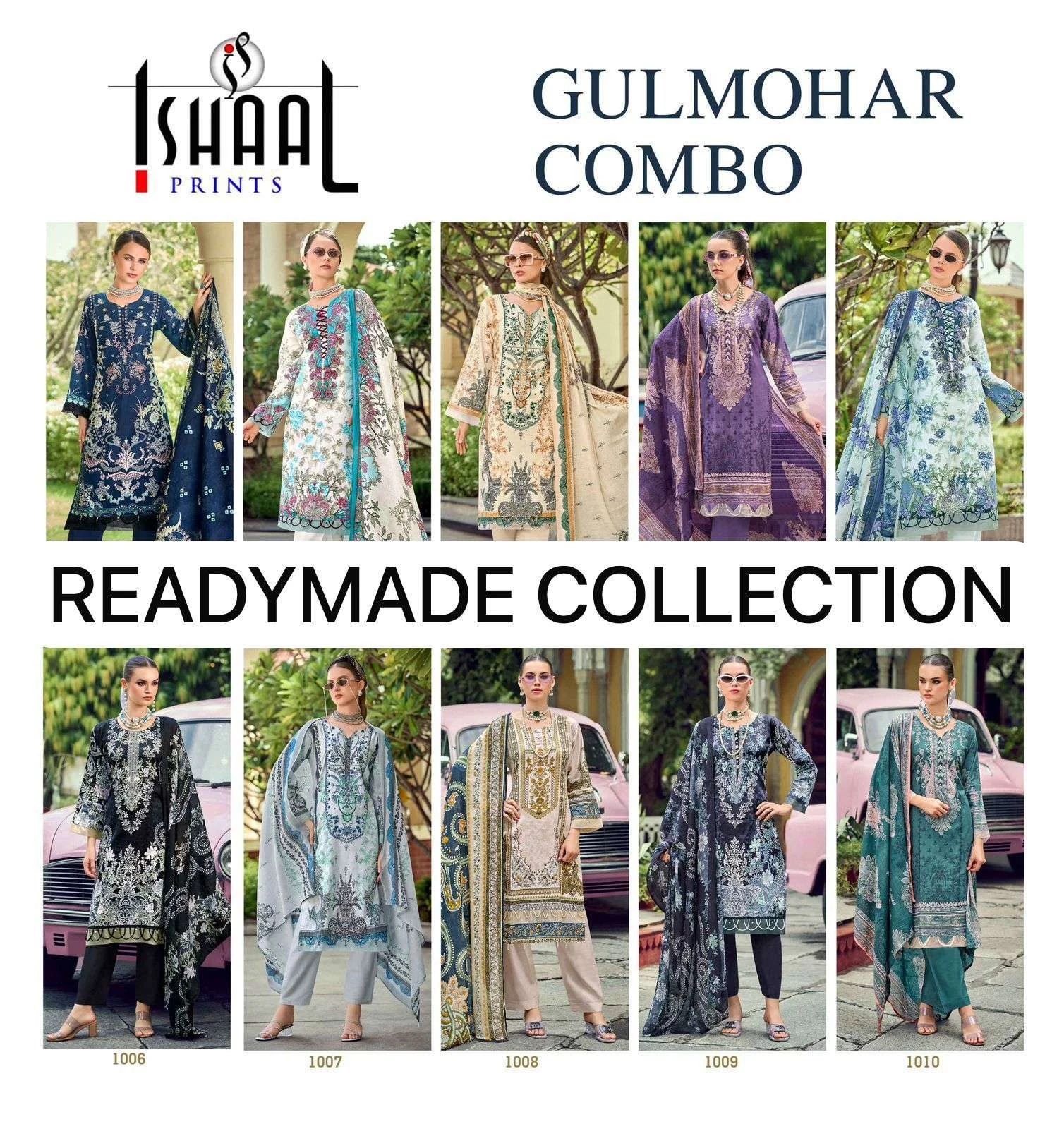 Ishaal Prints Gulmohar Combo Readymade Collection