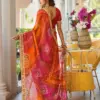 Jalnidhi Swarna Moss Chiffon with Work Saree Collection