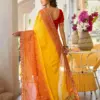 Jalnidhi Swarna Moss Chiffon with Work Saree Collection