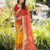 Jalnidhi Swarna Moss Chiffon with Work Saree Collection