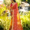 Jalnidhi Swarna Moss Chiffon with Work Saree Collection