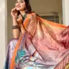 Kashvi Divyani Vol 5 Satin Casual Wear Saree Collection