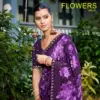Kashvi Flowers Vol 1 Georgette with Work Saree Collection