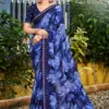Kashvi Flowers Vol 1 Georgette with Work Saree Collection
